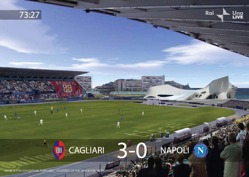 Sant'Elia stadium Sant'Elia stadium © OMA - Office for Metropolitan Architecture, Floris Alkemade, Rem Koolhaas